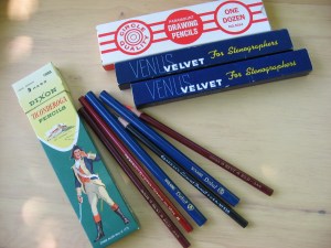 Bygone pencils